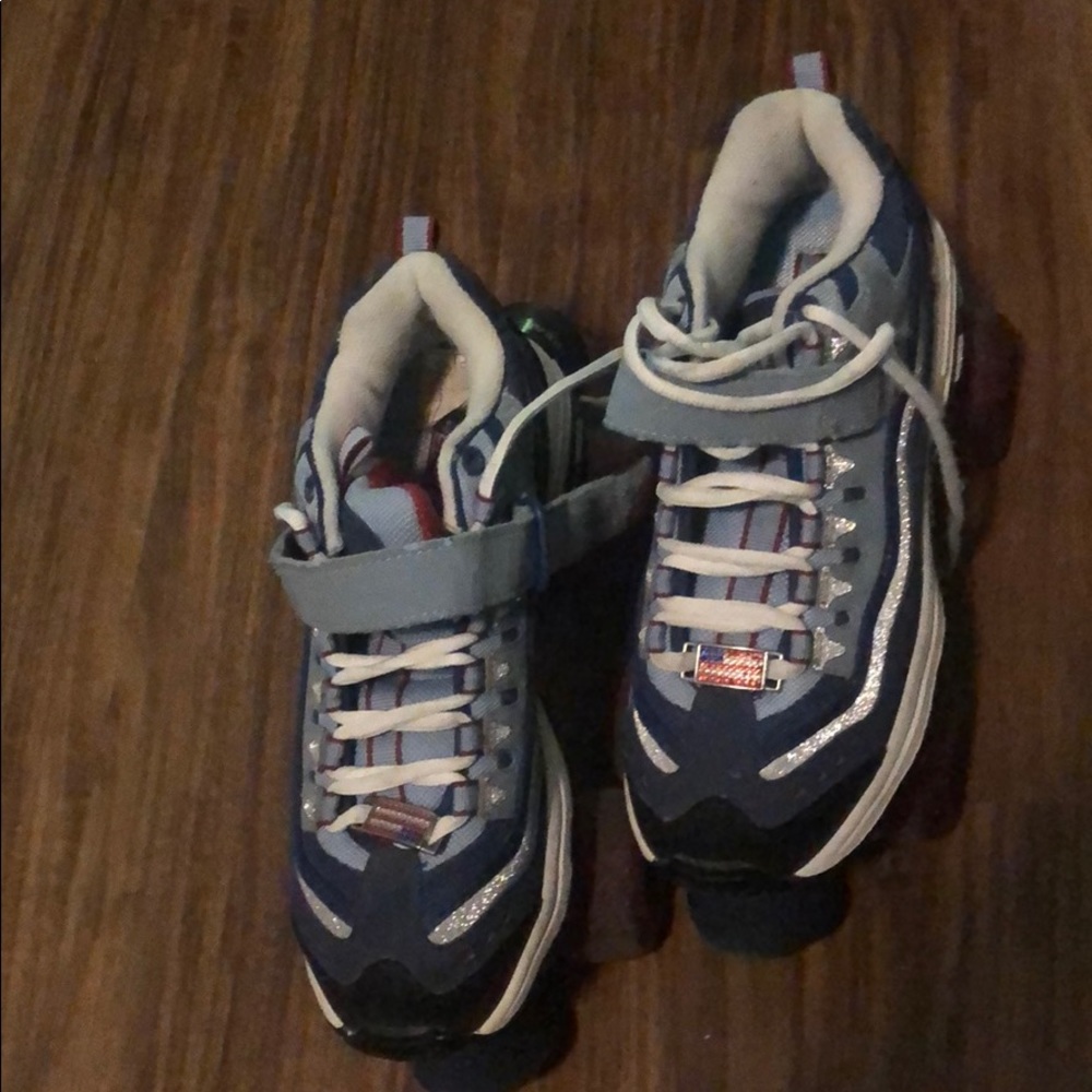 Vintage sketches roller skates